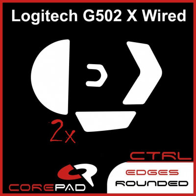 2 x CorePad Ślizgacze Logitech G502 X CTRL
