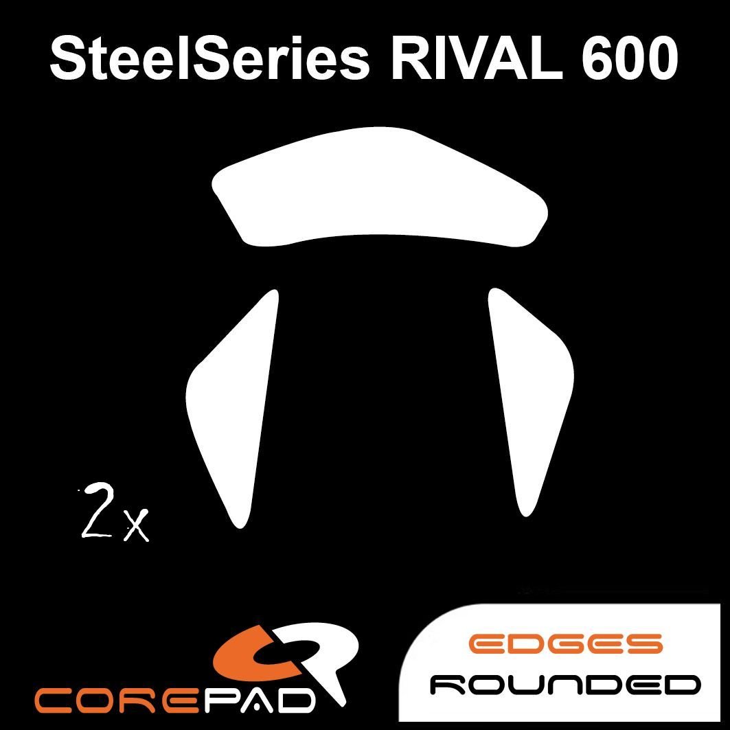 2 x CorePad Ślizgacze SteelSeries Rival 600 / 650