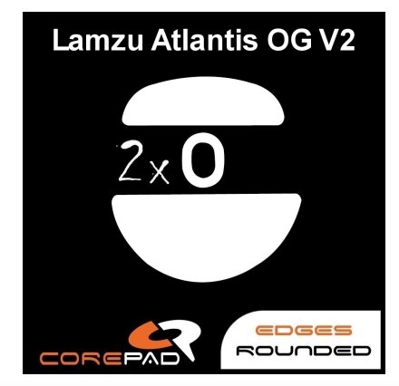 2 x Corepad Ślizgacze Lamzu Atlantis OG V2 Superlight / OG V2 4K