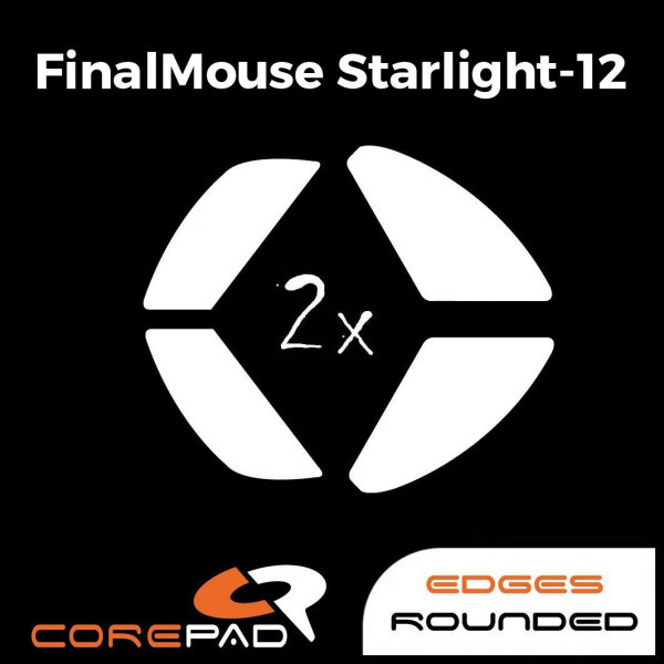 2 x CorePad Ślizgacze FinalMouse Starlight-12 S/M