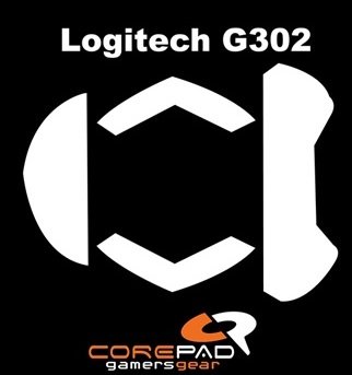 2 x CorePad Ślizgacze Logitech G302