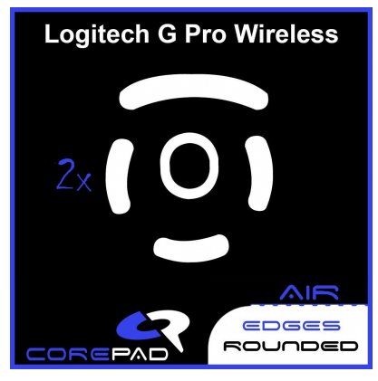 2 x CorePad Ślizgacze Logitech G Pro Wireless AIR