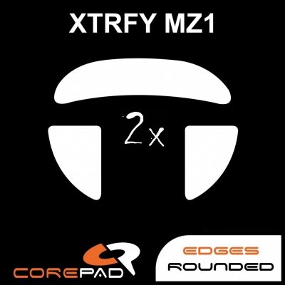2 x CorePad Ślizgacze XTRFY MZ1 ZY’S RAIL