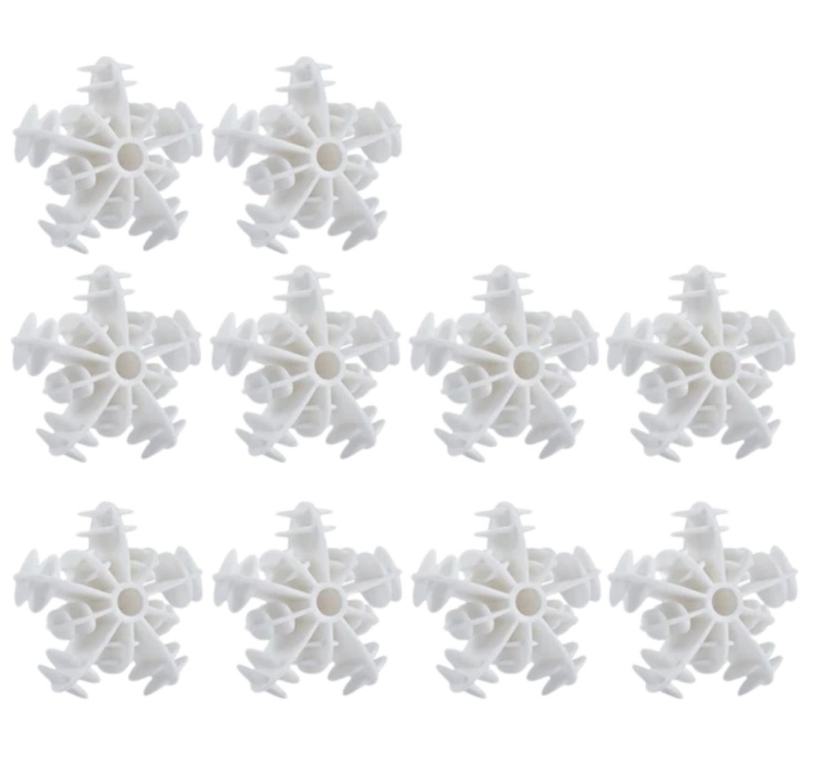 Zestaw 10 szt kul do prania czyszczenia ubrań z  sierści w pralce