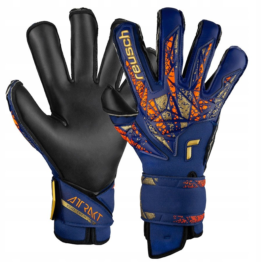 Rękawice Reusch Attrakt Duo Evolution 54 70 055 4411 granatowy 9,5