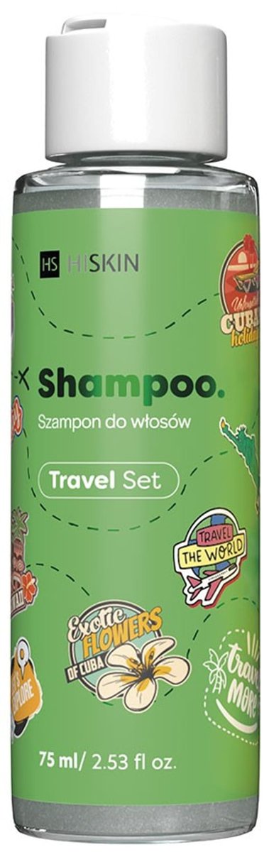 HISKIN, Travel Set, Szampon do włosów, 75 ml