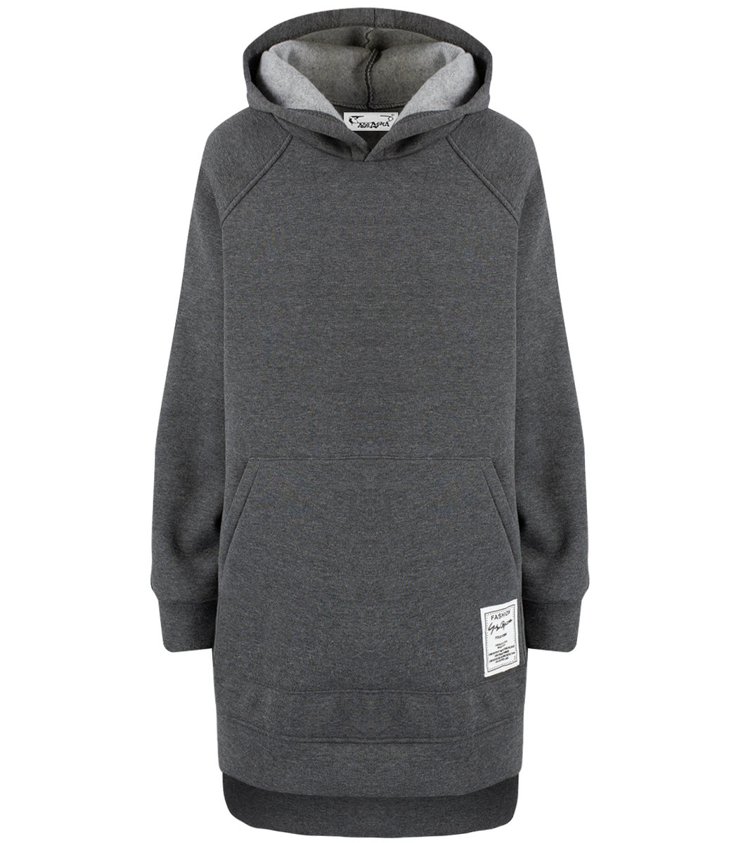 Ciepła oversizowa bluza BASIC hoodie