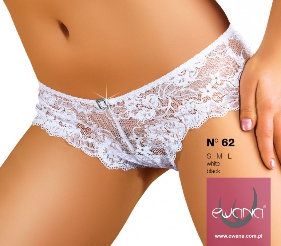 Figi Megan 062 Czarne Czarny, XL