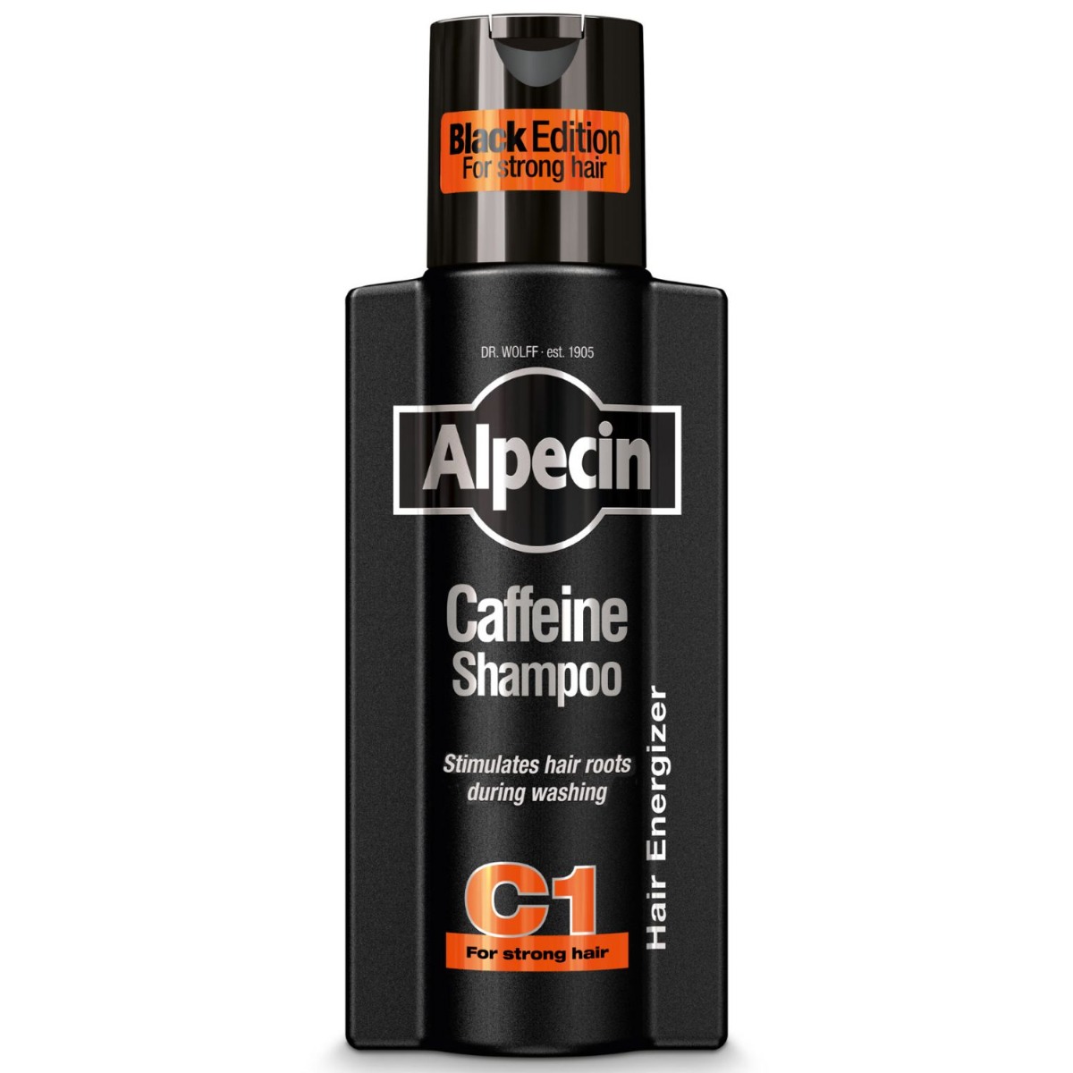 Alpecin Caffeine Shampoo C1 Black Edition Szampon do włosów 250 ml