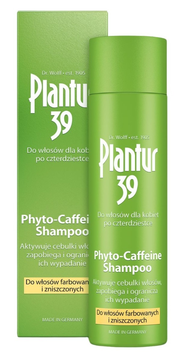 Plantur 39 Caffeine Shampoo Color Szampon do włosów 250 ml