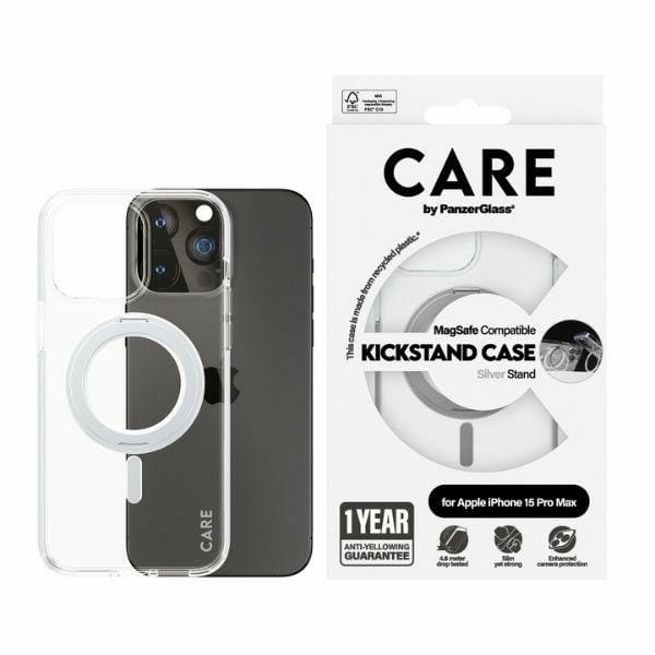 CARE by PanzerGlass Kickstand Case iPhone 15 Pro Max 6,7