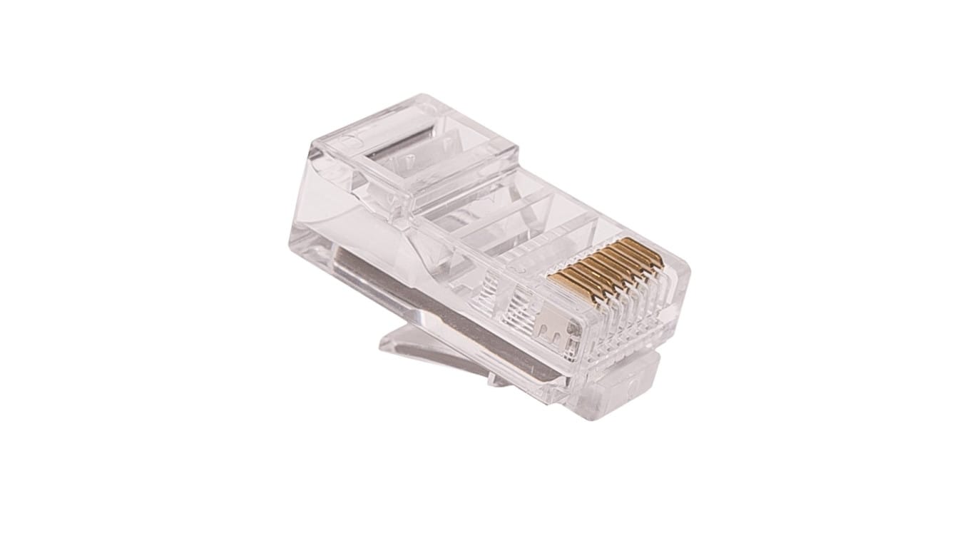 Wtyk RJ45 kat.5e UTP na kabel okrągły 100szt. CCAS-RJ5E-UTP