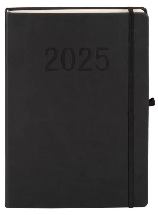 Kalendarz 2025 A4 Memofix DNS czarny - Antra