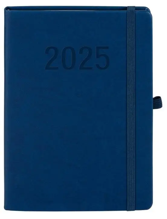 Kalendarz 2025 A5 Memofix TDW granatowy - Antra