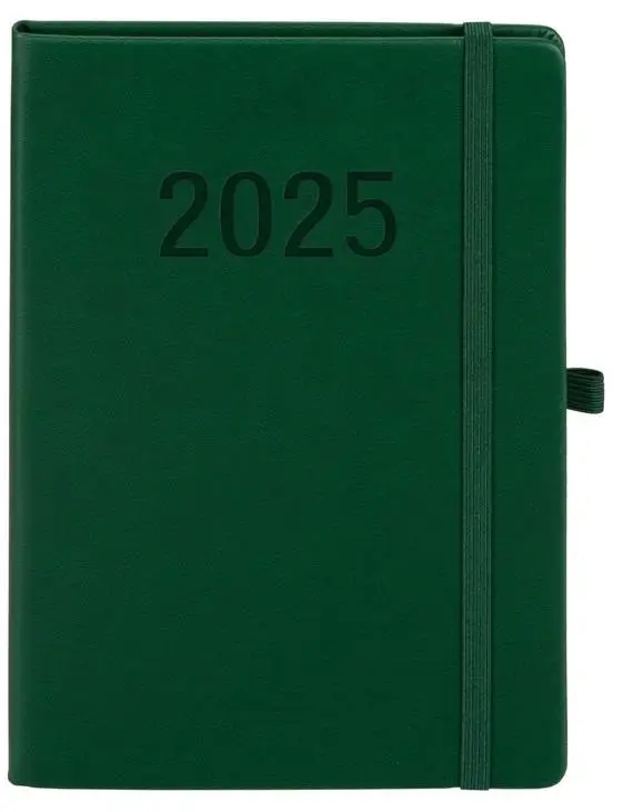 Kalendarz 2025 A5 Memofix TDW zielony - Antra