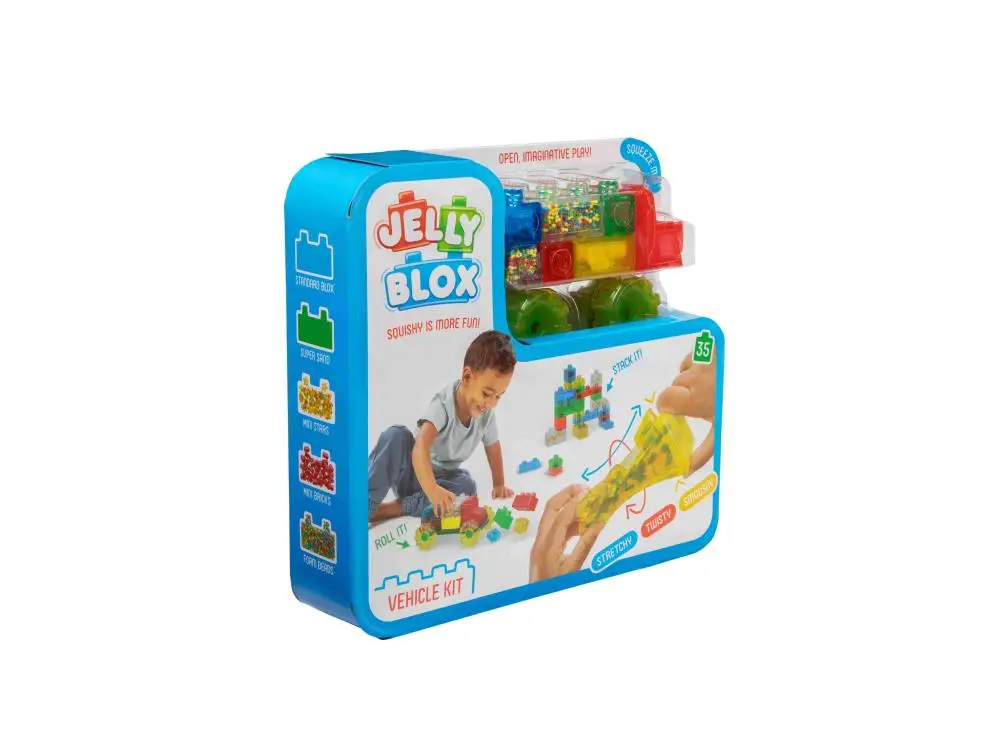 Miękkie Klocki Samochód Truck Kit Jelly Blox - GOLIATH