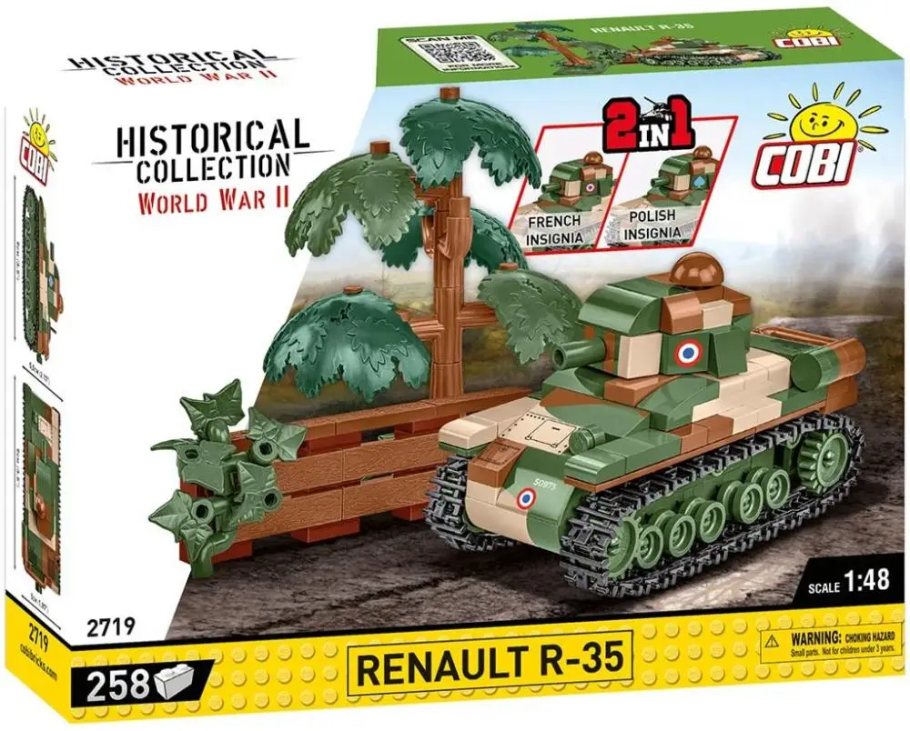 Historical Collection Renault R-35 - Cobi