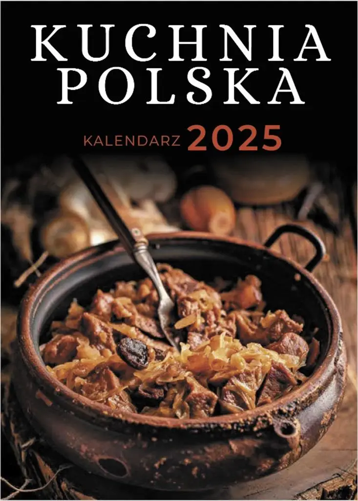 Kalendarz 2025 A5 zdzierak Kuchnia Polska - O-press