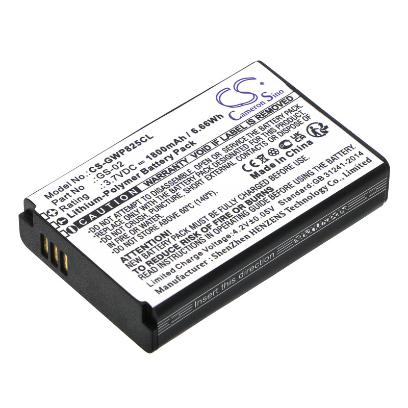 Grandstream WP822 / GS-02 1800mAh 6.66Wh Li-Polymer 3.7V (Cameron Sino)