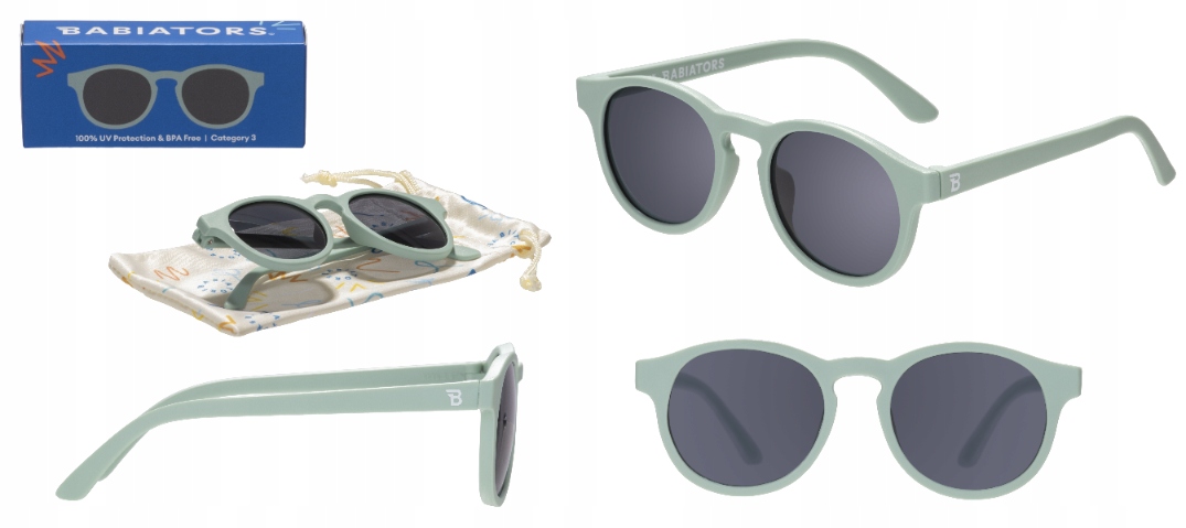 Babiators Keyhole Mint To Be Okulary przeciwsłoneczne dla dzieci 6+ Uva Uvb