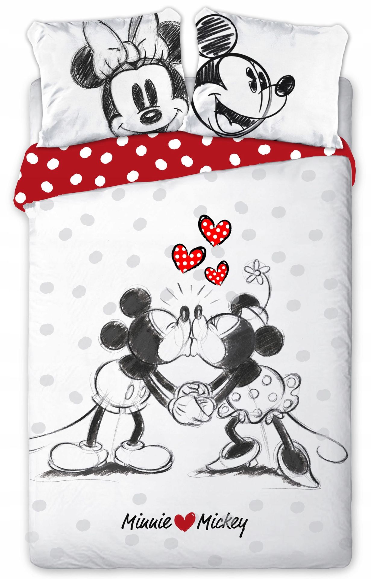 Pościel Myszka Minnie I Myszka Mickey 140x200