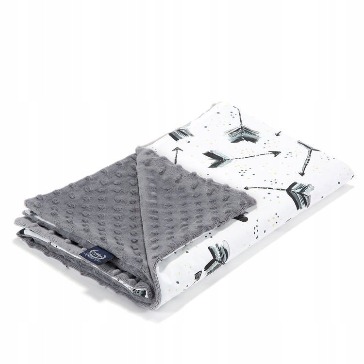 LA MILLOU LEKKI KOCYK MINKY- L - BOHO ROYAL ARROWS GREY