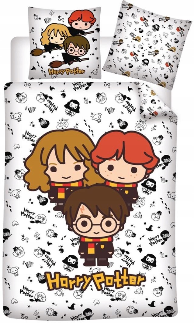 Pościel Harry Potter Hermiona Ron 140x200