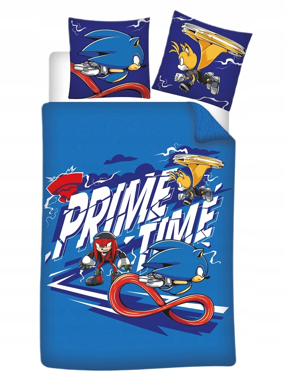 Sonic Komplet Pościeli Pościel Prime Time 140x200 cm 73805 dla dzieci