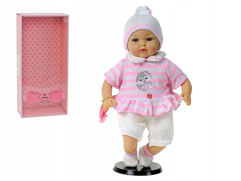 Lalka 45cm Duża Mówi Śpiewa Opakowanie Prezentowe