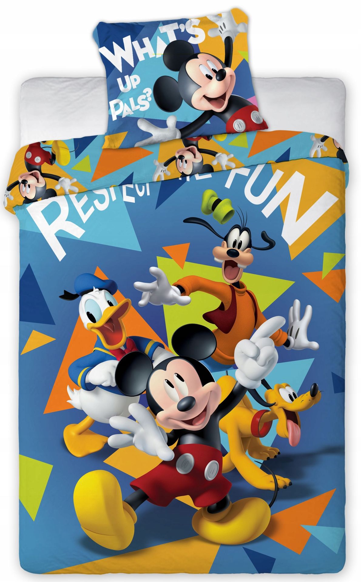 Pościel Kaczor Donald Mickey Pluto Goofy 140x200
