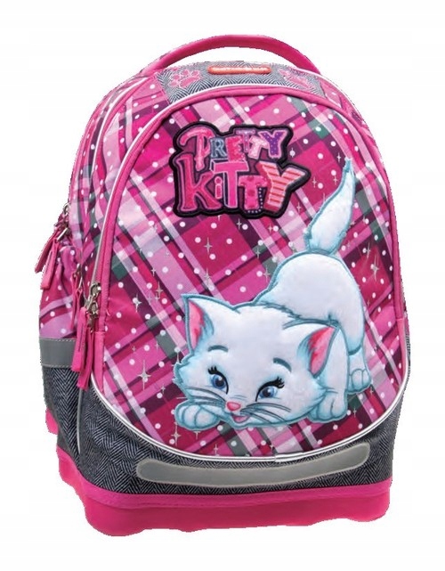 Plecak szkolny wielokomorowy Patio Kotek