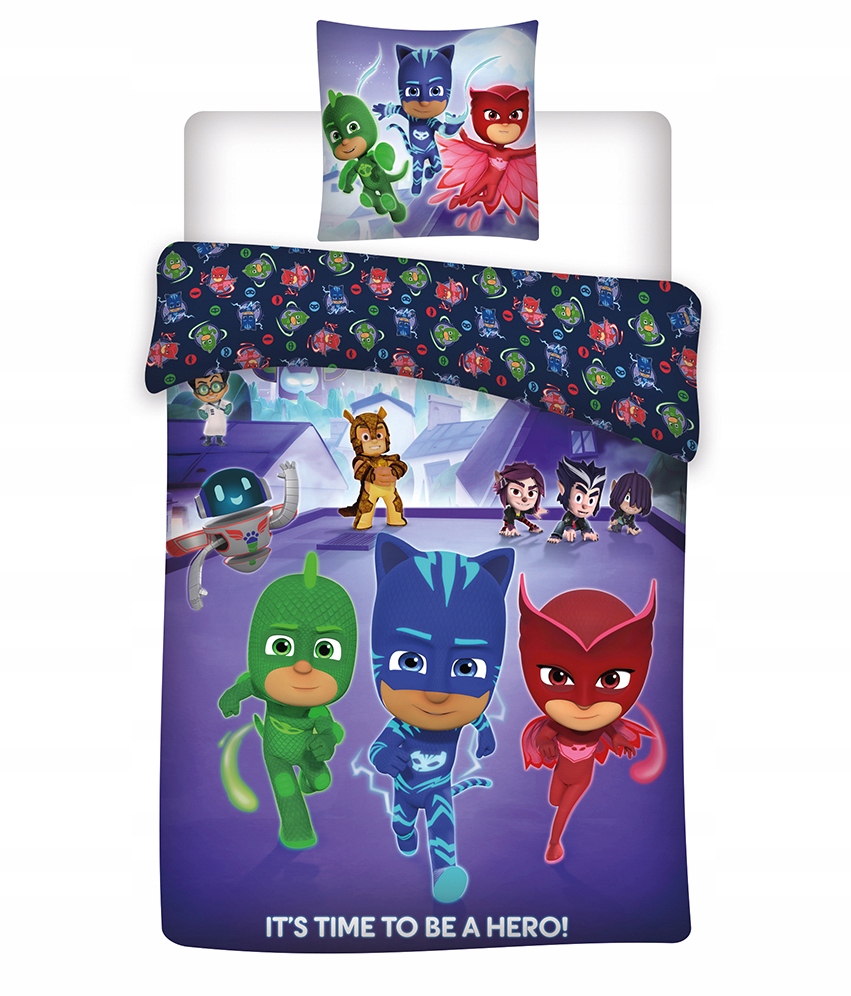 Pościel Pidżamersi Pj Masks Piżamersi 140x200