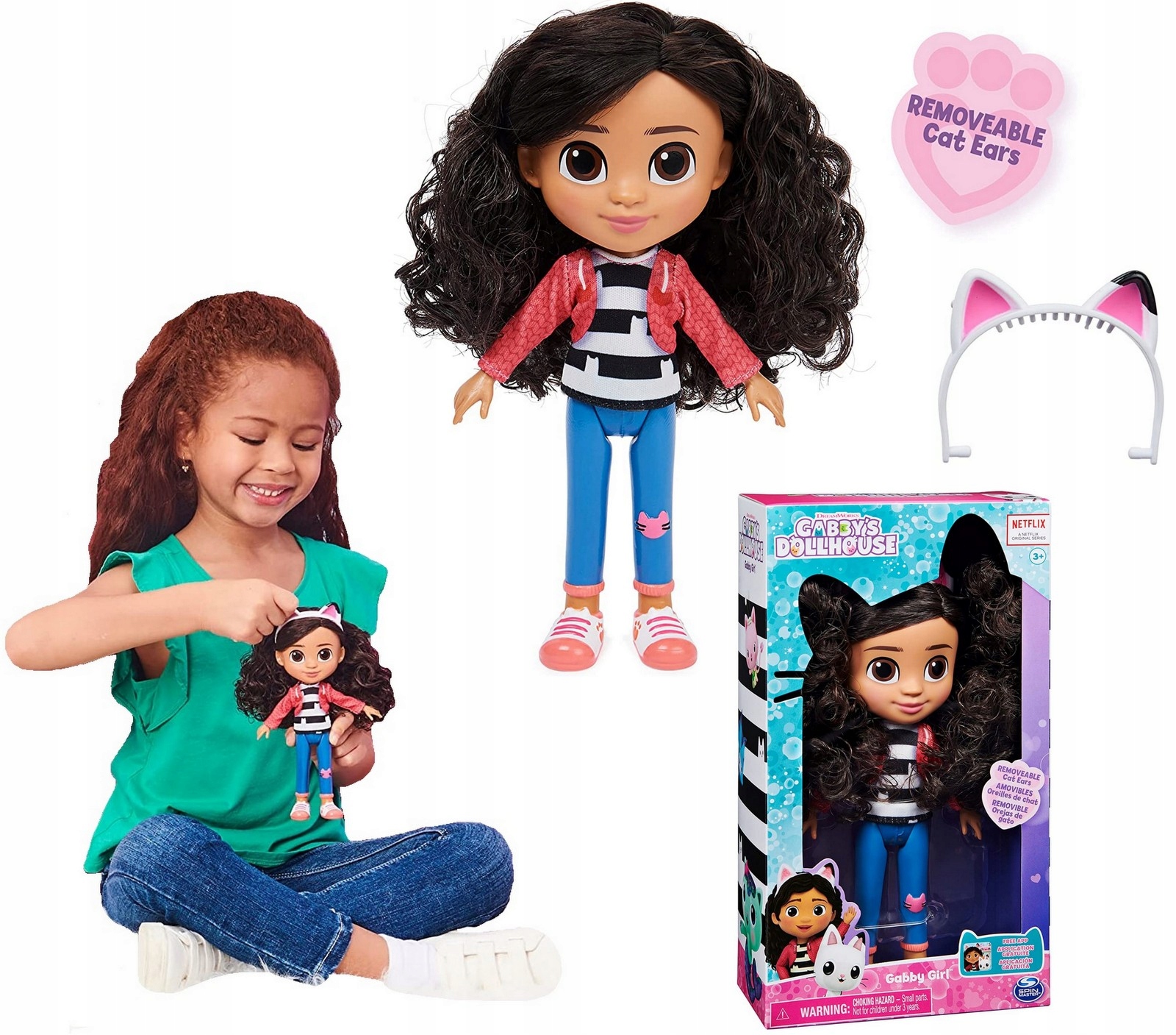 Gabby's Dollhouse Gabi Koci Domek lalka Gabi 20cm