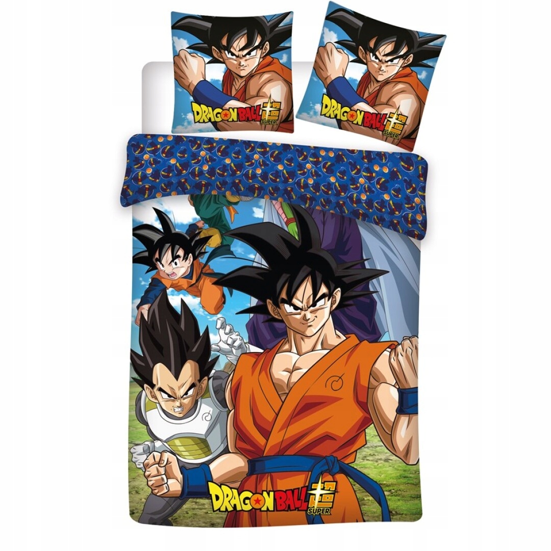 Pościel Dragon Ball Z Anime Manga Flanela 140x200