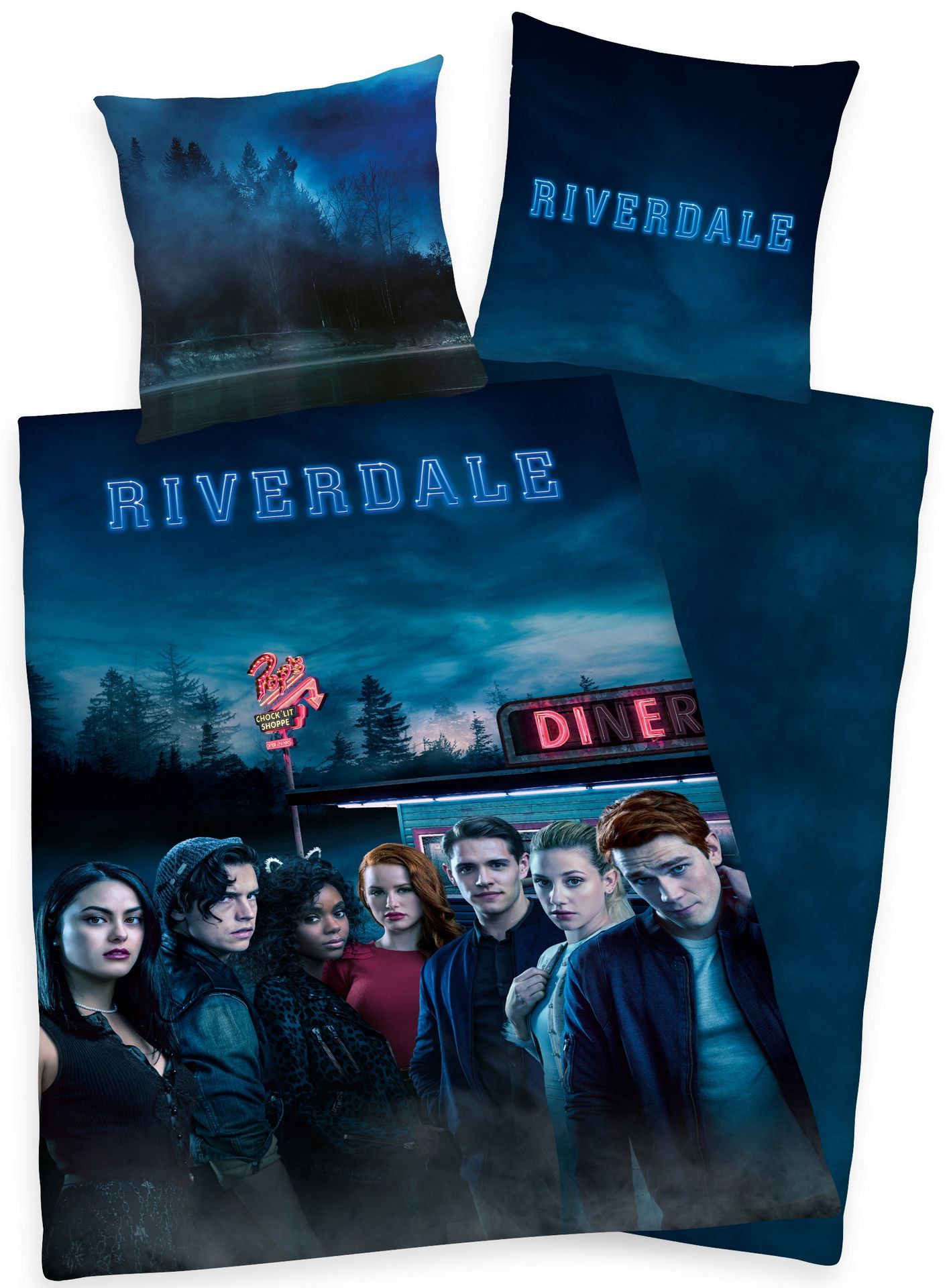 Pościel Riverdale serial Netflix 135x200 młodzieżowa bawełniana