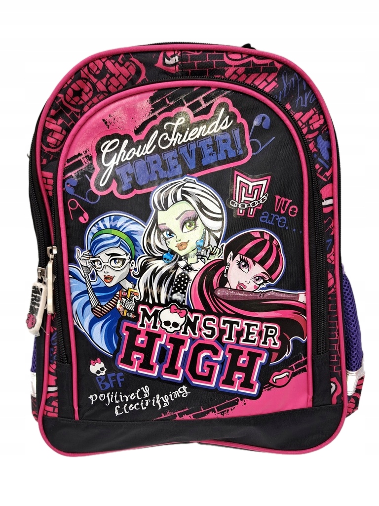 Plecak szkolny Monster High Mattel dla dziewczynki tornister szkolny