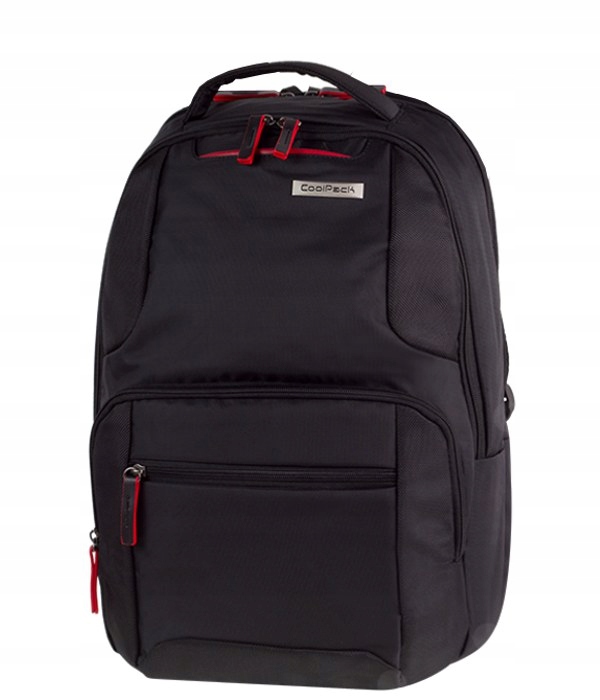 Plecak Biznesowy Zenith na walizkę Black Red Coolpack Czarny Czerwone