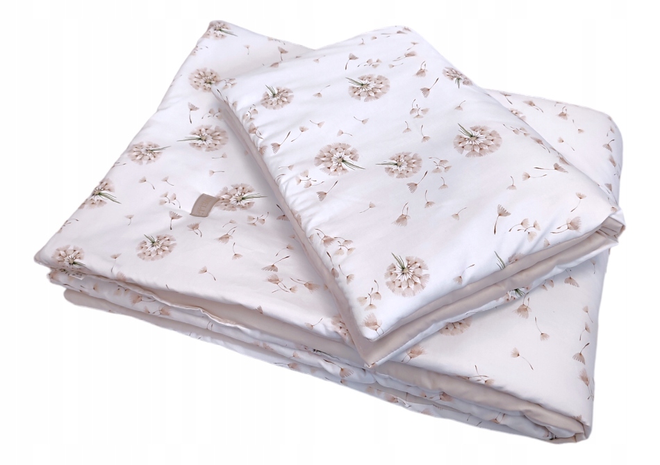 Koell Pościel dziecięca Premium z wypełnieniem M 100x75 cm Dmuchawce
