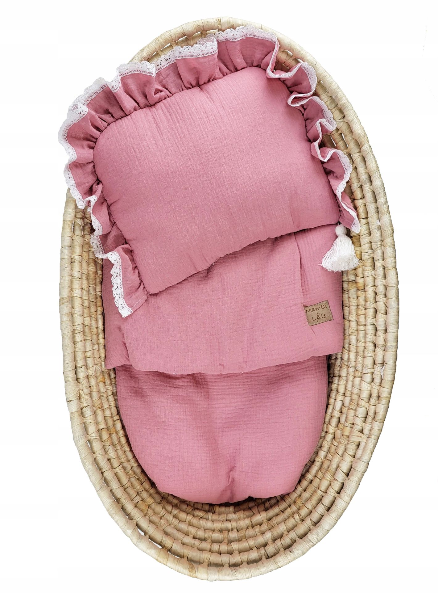 Pościel dziecięca z wypełnieniem Muślin 75x50 cm