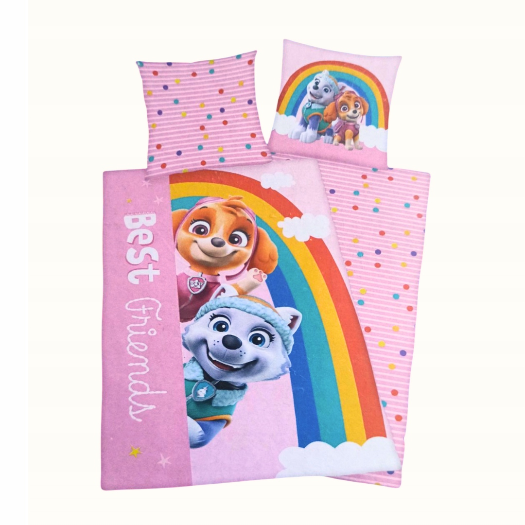 Pościel bawełniana 140x200 Psi Patrol Skye Paw Patrol Sky dla dziecka