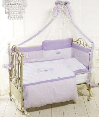 Pościel bakteriostatyczna Feretti Orsetti Violet