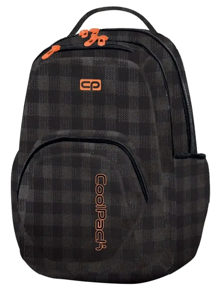 Plecak Szkolny Smash Black Orange Coolpack 26L