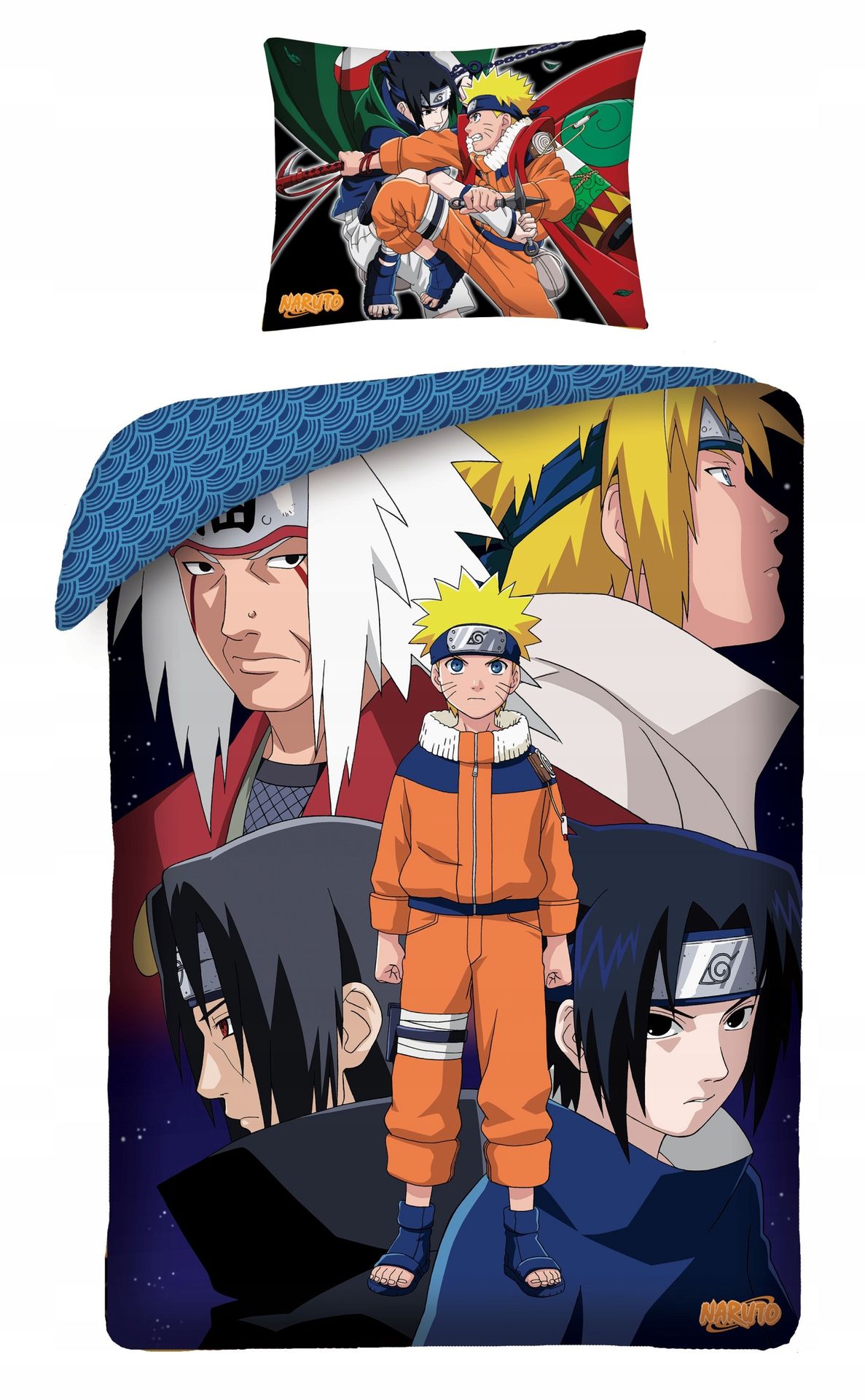 Pościel Bawełniana 140 X 200 CM Manga Anime Naruto