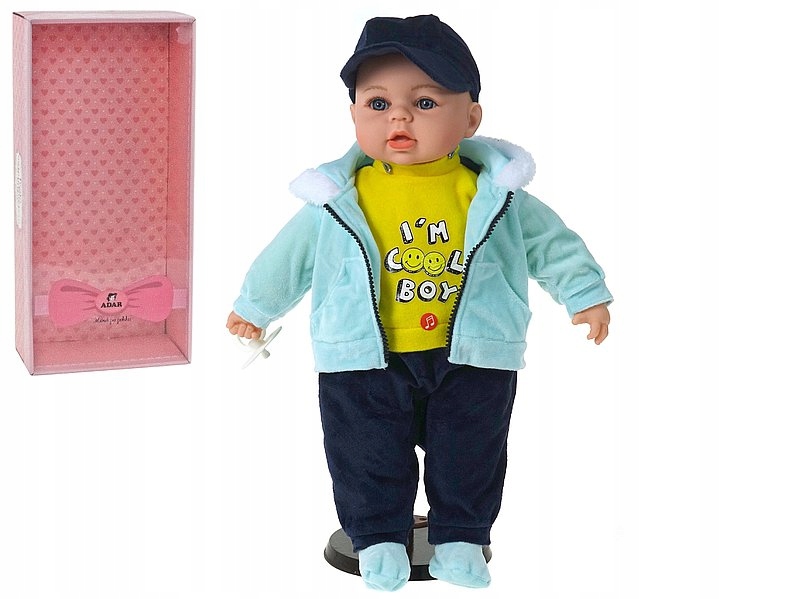 Bobas Lalka 45cm Mówi Śpiewa Opakowanie Prezentowe