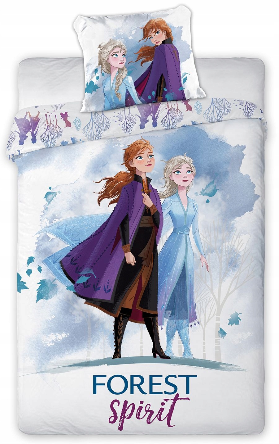 Pościel Frozen Kraina Lodu Forest Spirit 140x200