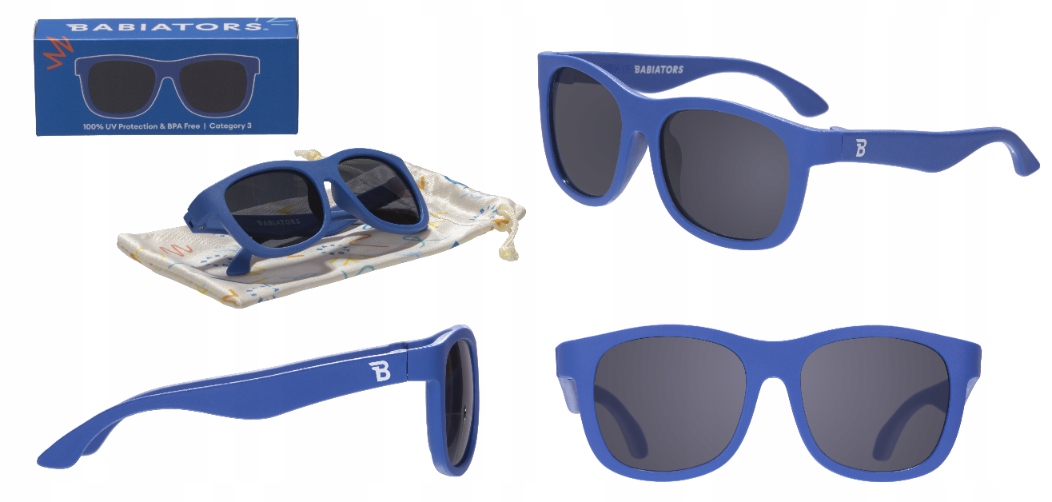 Babiators Navigator Good as Blue Okulary przeciwsłoneczne dla dzieci 3-5
