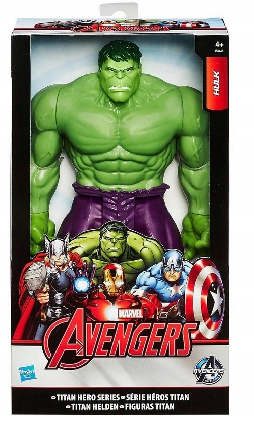 Avengers Hasbro TYTAN FIGURKA 30CM HULK B0443