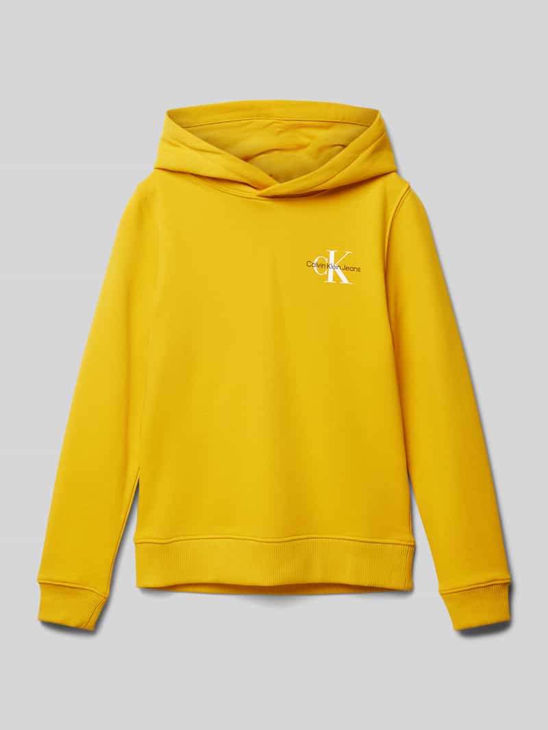 Bluza z kapturem z nadrukiem z logo