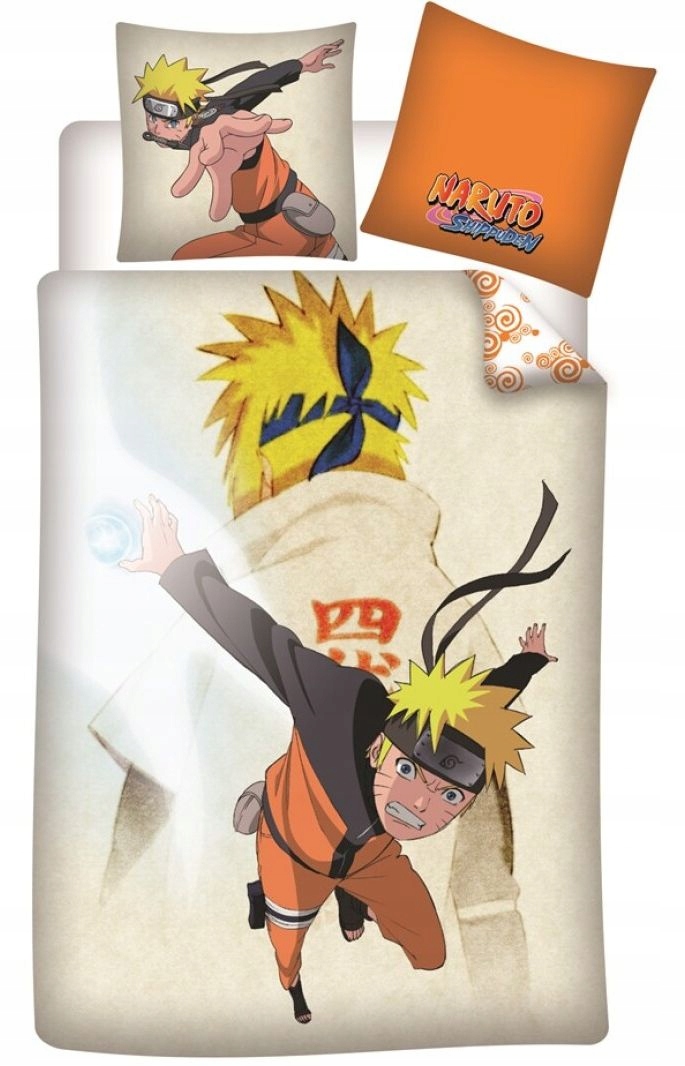 Dwustronna Pościel Naruto Manga Anime 140x200