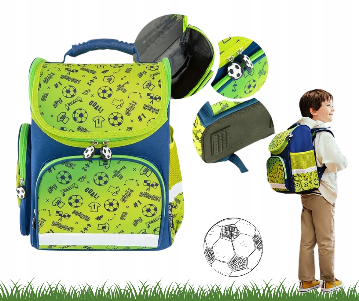 Tornister plecak jednokomorowy Kayokki football %%